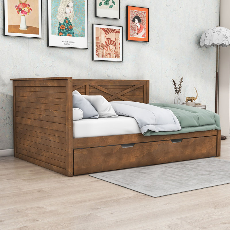 Farmhouse style daybed with trundle hotsell